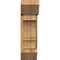 Ekena Millwork Balboa Slat Rough Sawn Bracket w/ Offset Brace, Western Red Cedar, 8"W x 20"D x 28"H BKT0806X20X28BOA06RWR - alternate 2